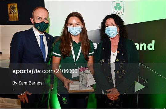 Team Ireland Homecoming from Tokyo 2020 Olympics