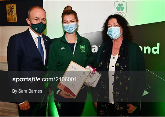 Team Ireland Homecoming from Tokyo 2020 Olympics Team Ireland Homecoming from Tokyo 2020 Olympics