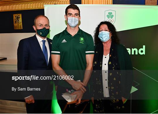 Team Ireland Homecoming from Tokyo 2020 Olympics