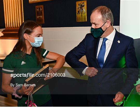 Team Ireland Homecoming from Tokyo 2020 Olympics