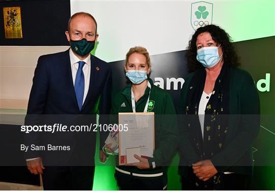 Team Ireland Homecoming from Tokyo 2020 Olympics