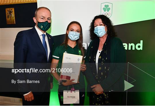 Team Ireland Homecoming from Tokyo 2020 Olympics