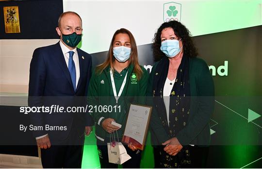 Team Ireland Homecoming from Tokyo 2020 Olympics