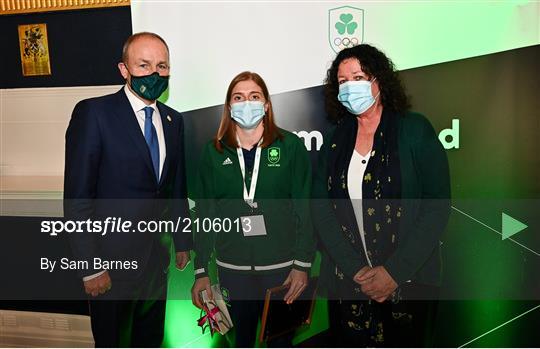 Team Ireland Homecoming from Tokyo 2020 Olympics Team Ireland Homecoming from Tokyo 2020 Olympics