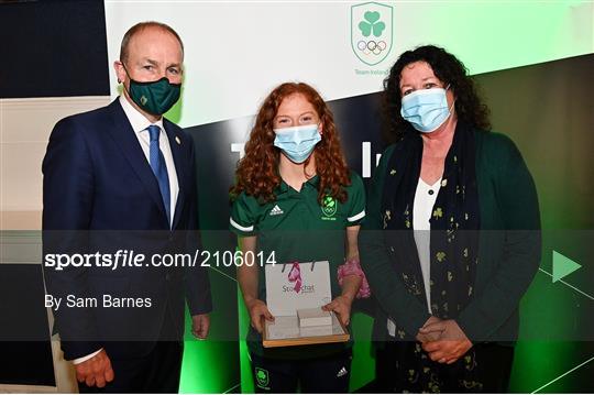 Team Ireland Homecoming from Tokyo 2020 Olympics