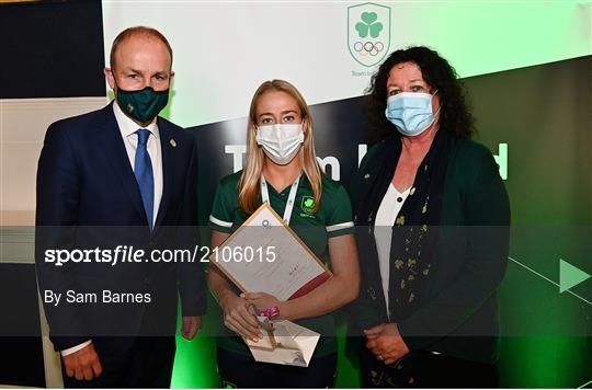 Team Ireland Homecoming from Tokyo 2020 Olympics Team Ireland Homecoming from Tokyo 2020 Olympics