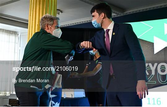 Team Ireland Homecoming from Tokyo 2020 Olympics