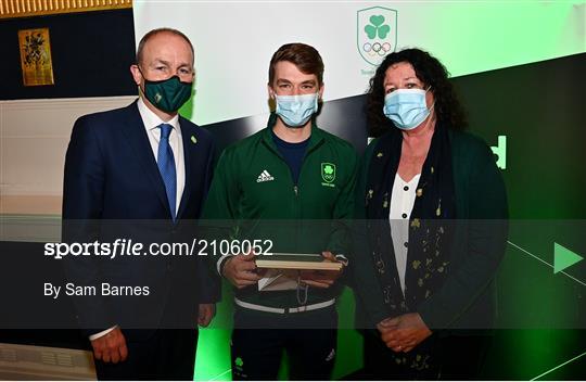 Team Ireland Homecoming from Tokyo 2020 Olympics