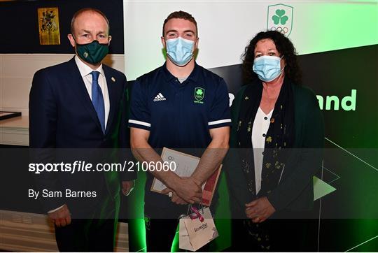 Team Ireland Homecoming from Tokyo 2020 Olympics