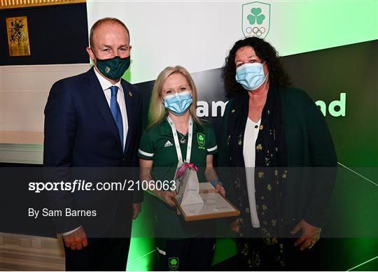 Team Ireland Homecoming from Tokyo 2020 Olympics