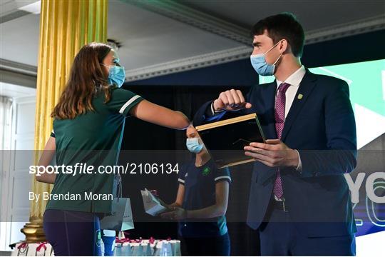 Team Ireland Homecoming from Tokyo 2020 Olympics