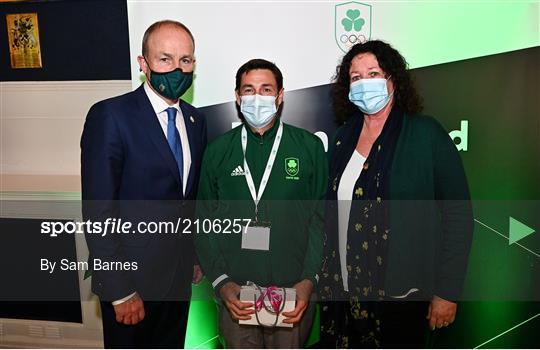 Team Ireland Homecoming from Tokyo 2020 Olympics