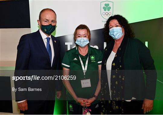 Team Ireland Homecoming from Tokyo 2020 Olympics