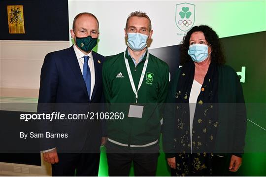 Team Ireland Homecoming from Tokyo 2020 Olympics