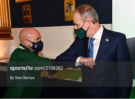 Team Ireland Homecoming from Tokyo 2020 Olympics