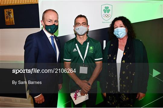 Team Ireland Homecoming from Tokyo 2020 Olympics