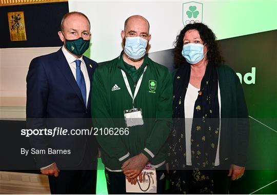 Team Ireland Homecoming from Tokyo 2020 Olympics