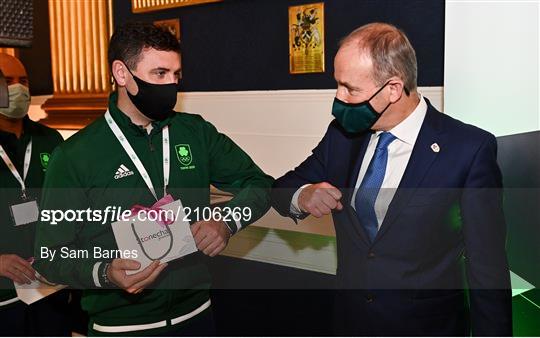 Team Ireland Homecoming from Tokyo 2020 Olympics