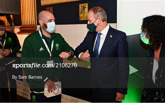 Team Ireland Homecoming from Tokyo 2020 Olympics