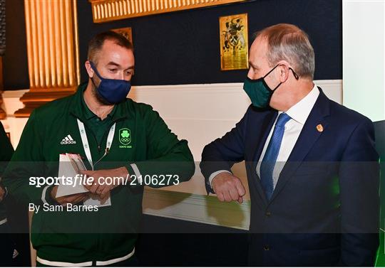 Team Ireland Homecoming from Tokyo 2020 Olympics