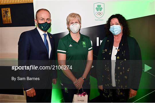 Team Ireland Homecoming from Tokyo 2020 Olympics