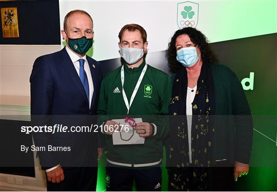 Team Ireland Homecoming from Tokyo 2020 Olympics