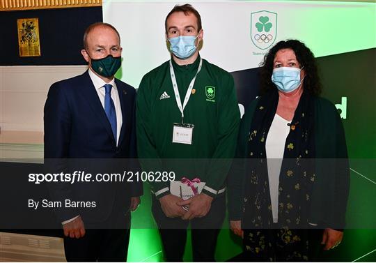 Team Ireland Homecoming from Tokyo 2020 Olympics