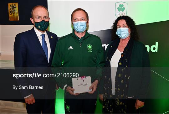 Team Ireland Homecoming from Tokyo 2020 Olympics