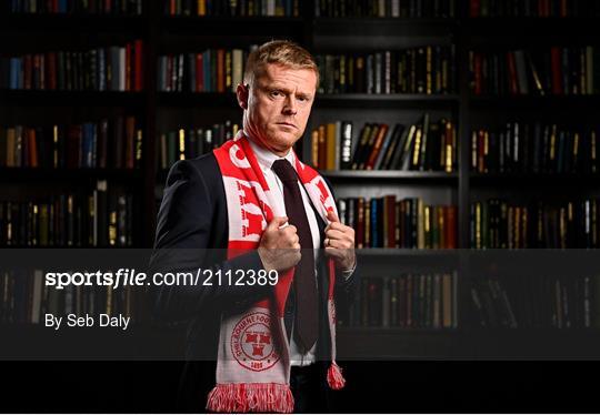 Shelbourne FC introduce new manager Damien Duff Shelbourne FC introduce new manager Damien Duff