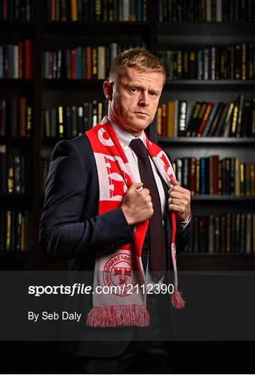 Shelbourne FC introduce new manager Damien Duff Shelbourne FC introduce new manager Damien Duff