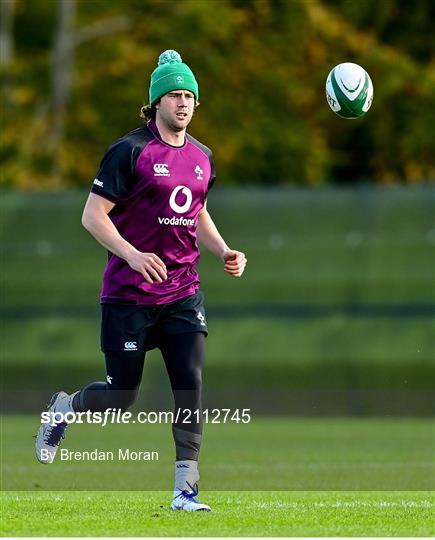 Ireland Rugby Squad Training