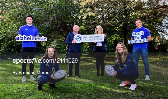 Leinster Rugby announce Alzheimer’s Society of Ireland as its first charity affiliate of the new season
