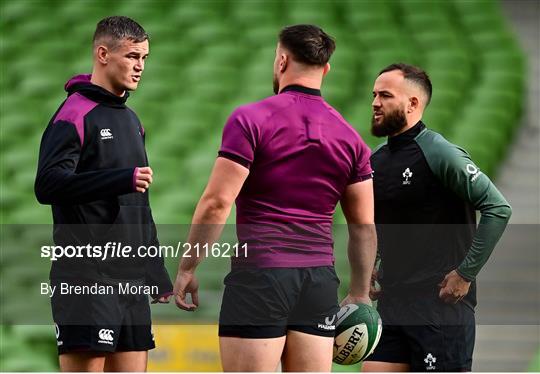 Ireland Rugby Captain's Run Ireland Rugby Captain's Run