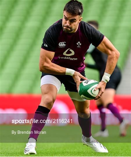 Ireland Rugby Captain's Run