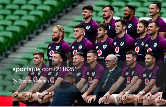 Ireland Rugby Captain's Run