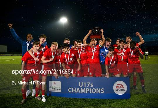 Shelbourne v Cobh Ramblers - EA SPORTS U17 National League of Ireland Shield Final Shelbourne v Cobh Ramblers - EA SPORTS U17 National League of Ireland Shield Final