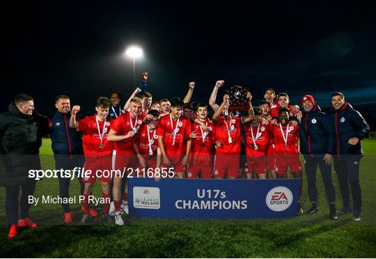 Shelbourne v Cobh Ramblers - EA SPORTS U17 National League of Ireland Shield Final