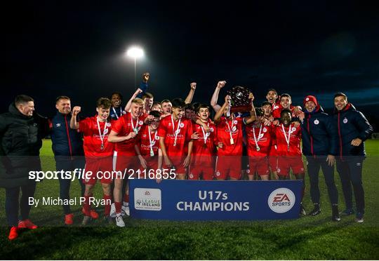 Shelbourne v Cobh Ramblers - EA SPORTS U17 National League of Ireland Shield Final Shelbourne v Cobh Ramblers - EA SPORTS U17 National League of Ireland Shield Final