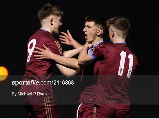 Shamrock Rovers v Galway United - EA SPORTS National League of Ireland U14 League Final