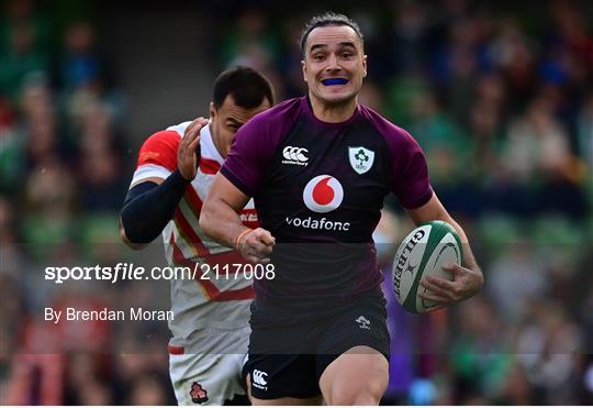 Ireland v Japan - Autumn Nations Series Ireland v Japan - Autumn Nations Series