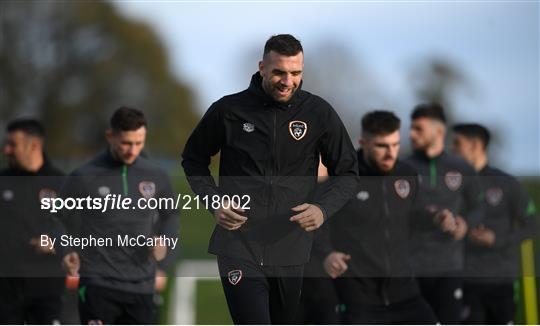 Republic of Ireland Training Session & Press Conference Republic of Ireland Training Session & Press Conference