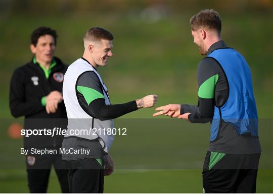 Republic of Ireland Training Session & Press Conference