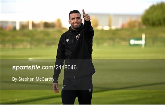 Republic of Ireland Training Session & Press Conference Republic of Ireland Training Session & Press Conference