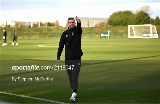 Republic of Ireland Training Session & Press Conference