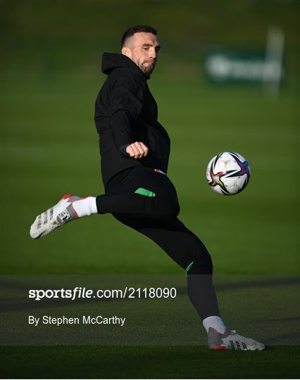 Republic of Ireland Training Session & Press Conference Republic of Ireland Training Session & Press Conference