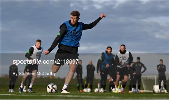 Republic of Ireland Training Session & Press Conference Republic of Ireland Training Session & Press Conference