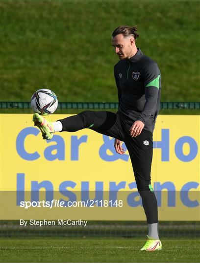 Republic of Ireland Training Session & Press Conference Republic of Ireland Training Session & Press Conference