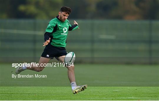 Ireland Rugby Squad Training