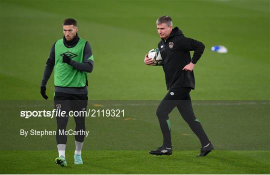 Republic of Ireland Press Conference & Training Session Republic of Ireland Press Conference & Training Session