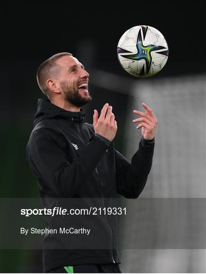 Republic of Ireland Press Conference & Training Session Republic of Ireland Press Conference & Training Session